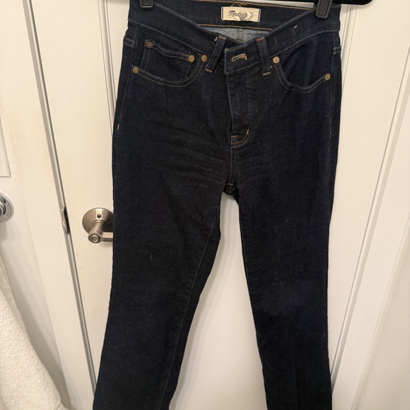 Madewell Kickout Full Length Jeans in Rinse Wash. Size 26 - Picture 3 of 5
